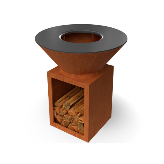 Buitenbakplaat in cortenstaal