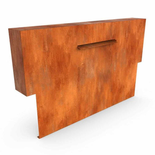 Cortenstaal watervalelement