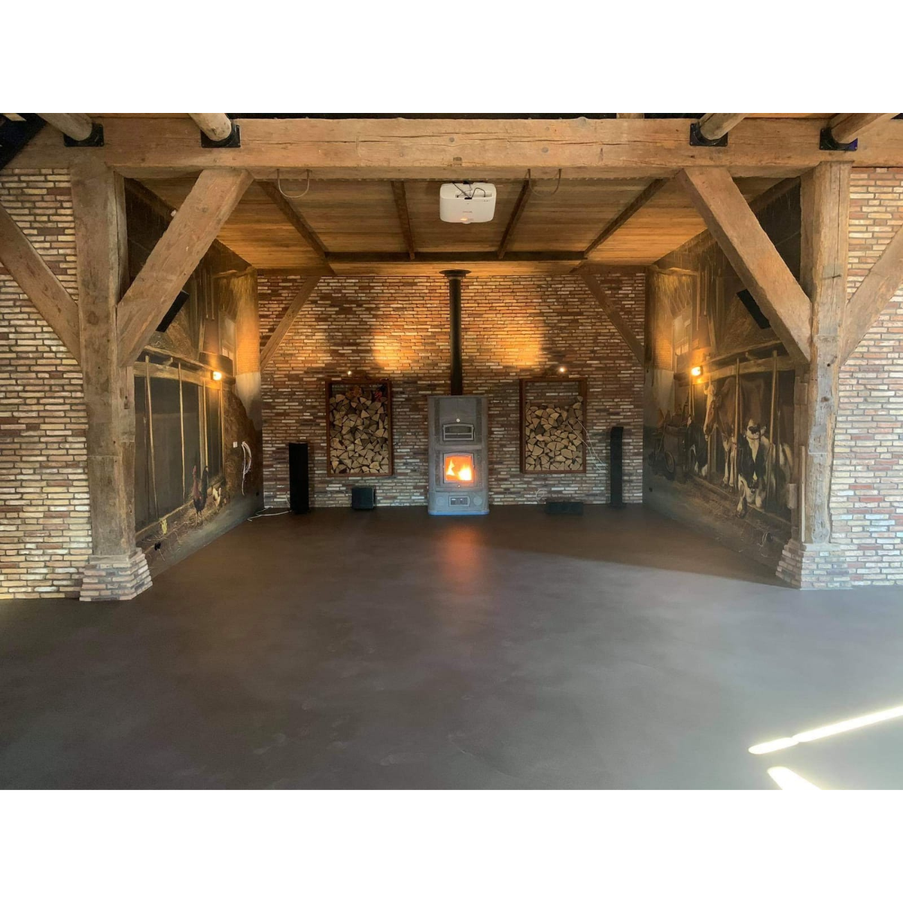 Design houtopslagen in cortenstaal