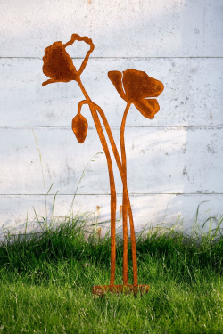 Poppy tuinsteker staal