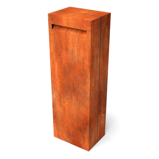 Strakke gestroomliijnde brievenbus