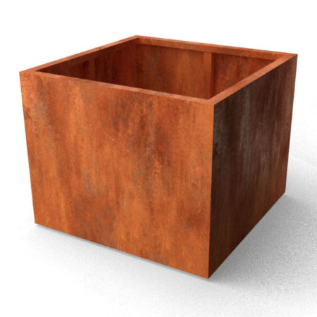 Vierkante plantenbak Cortenstaal