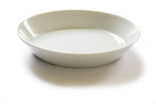 Porseleinen schaal 21 cm vogelvoederhuisje