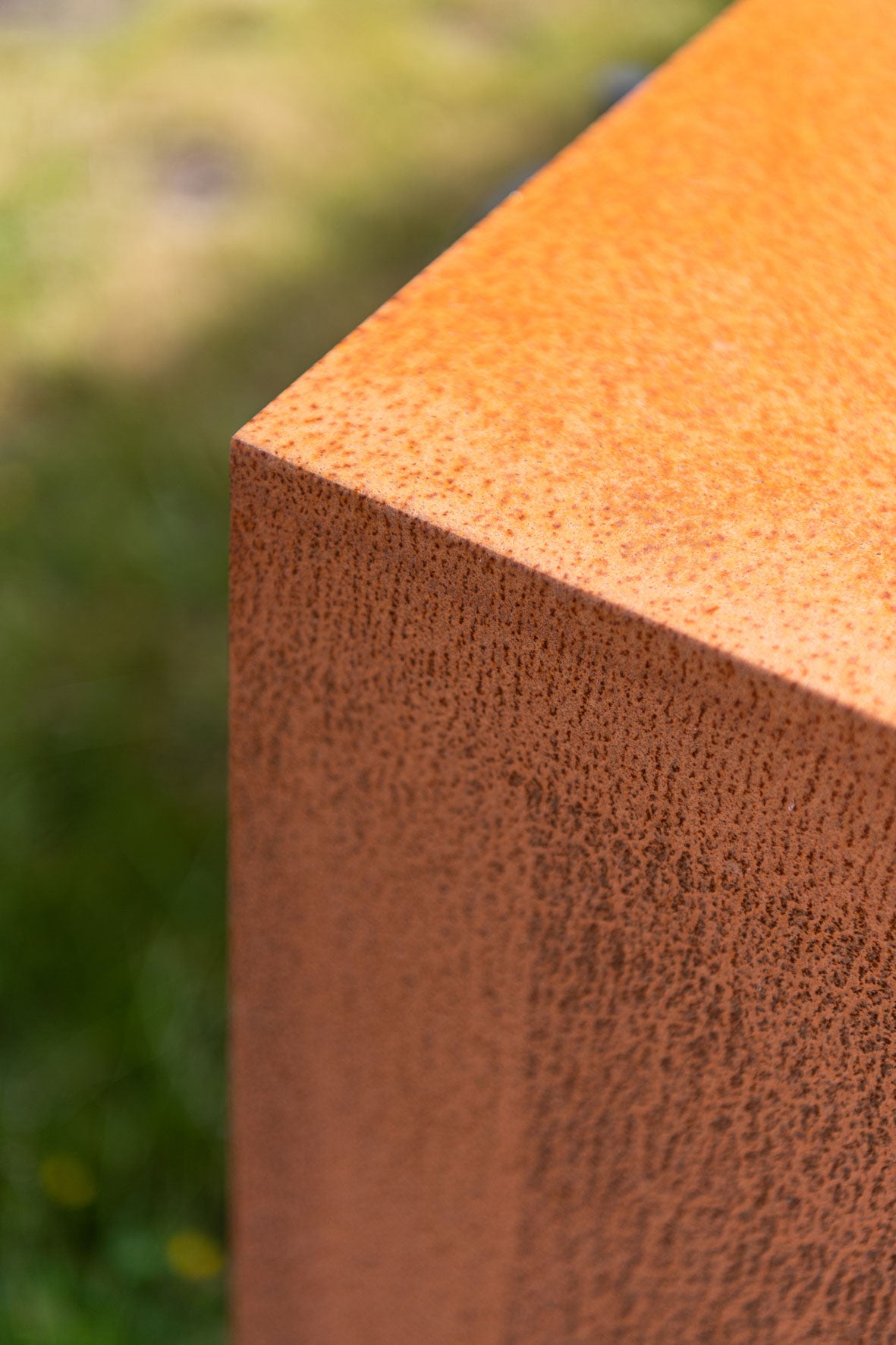 Detail cortenstaal