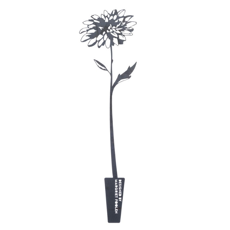 Decoratieve bloemen in cortenstaal - tuinstekers klein
