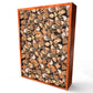Opslag voor hout in tuin 